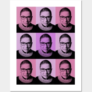 RBG - Superstar in Lavender Posters and Art